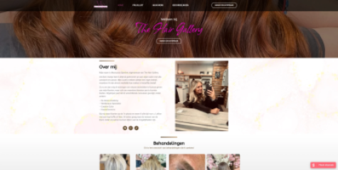 Afbeelding Thehairgallery | SEO optimalisaties